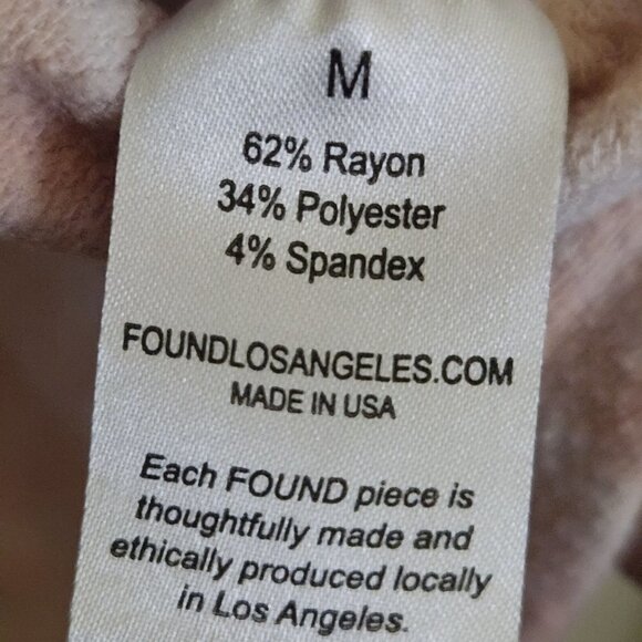 Found LA Pink Blush Tie Dye Oversized Sweatshirt Size M - Picture 8 of 8